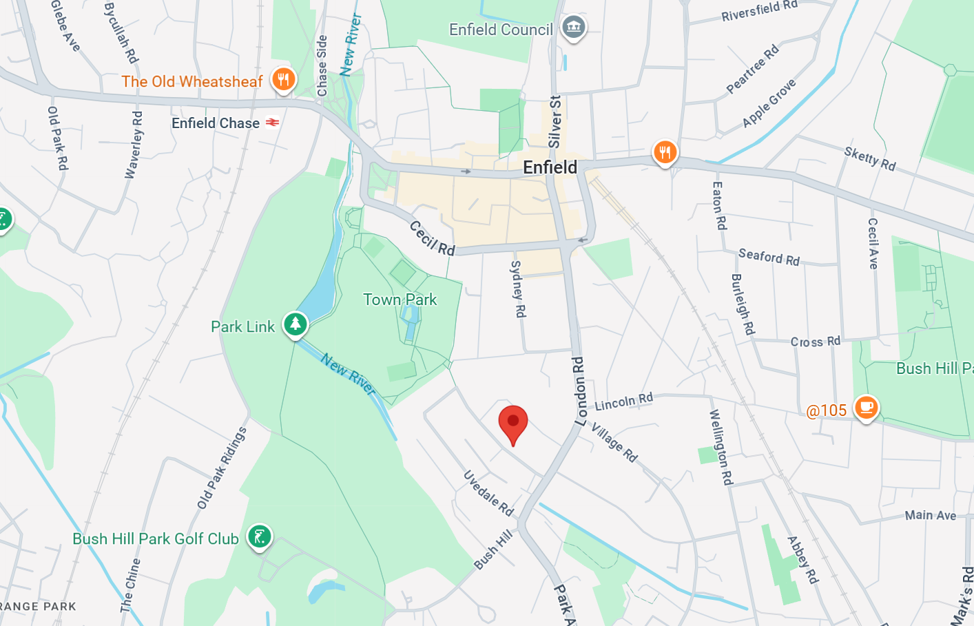 Zara's Beauty location - 16 Walsingham Road, Enfield EN2 6EX